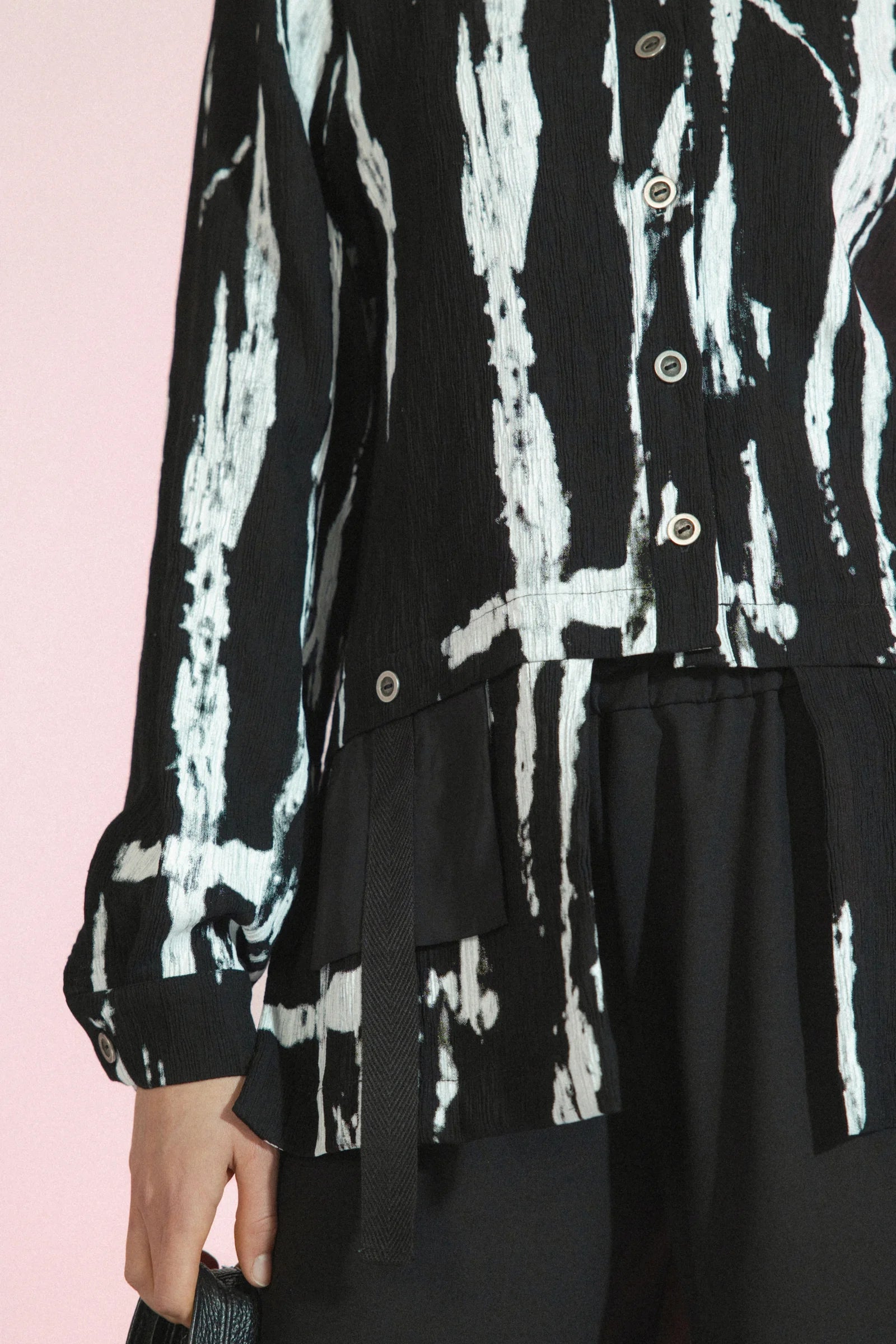 REPERTOIRE TOLEDO SHACKET - PRINT BLACK - THE VOGUE STORE