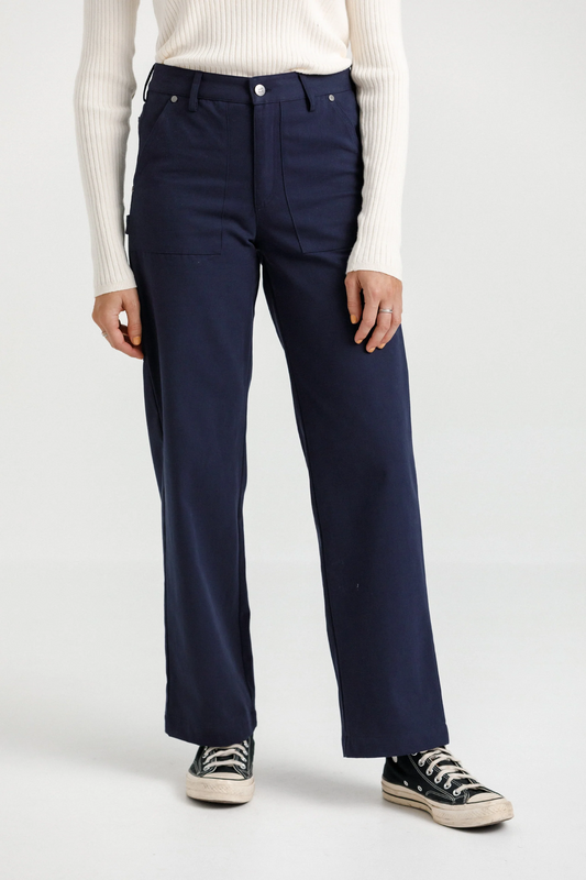 THING THING HELPFUL PANT - NAVY - THE VOGUE STORE