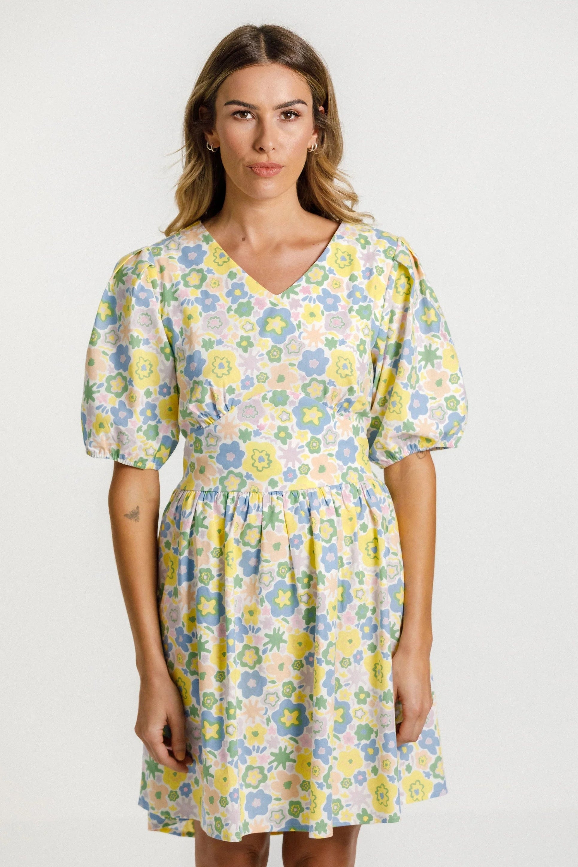THING THING PIP DRESS - PARADISE PRINT - THE VOGUE STORE