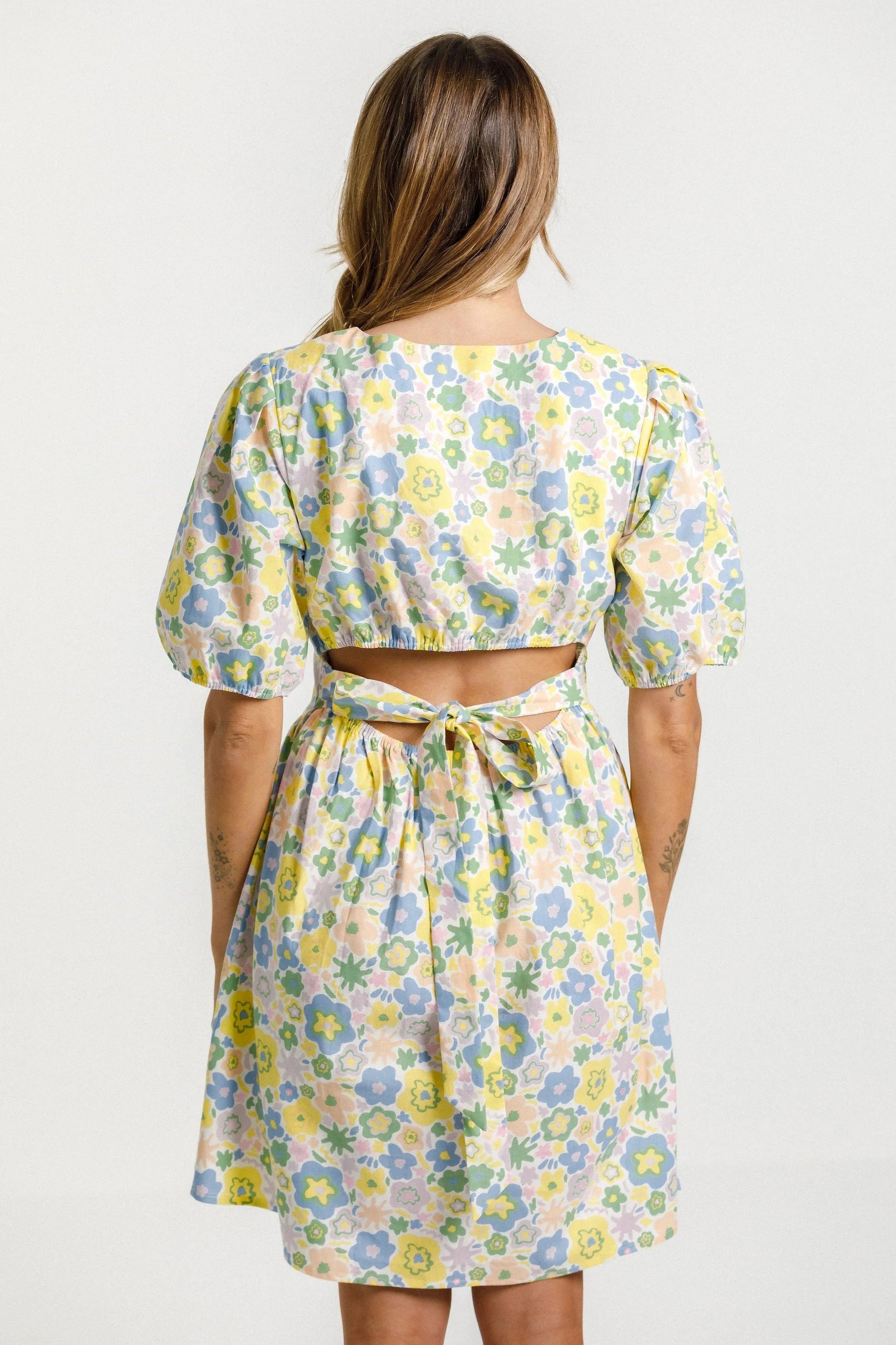 THING THING PIP DRESS - PARADISE PRINT - THE VOGUE STORE