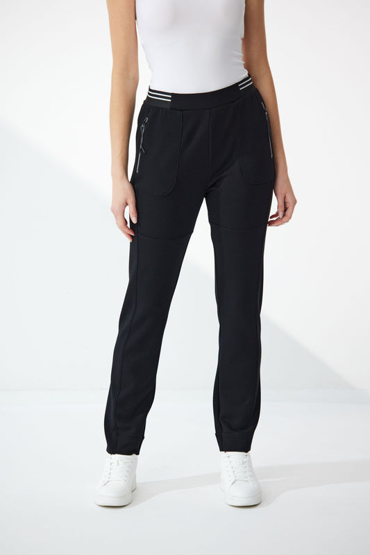 NEWPORT COMPASS PANT - BLACK - THE VOGUE STORE