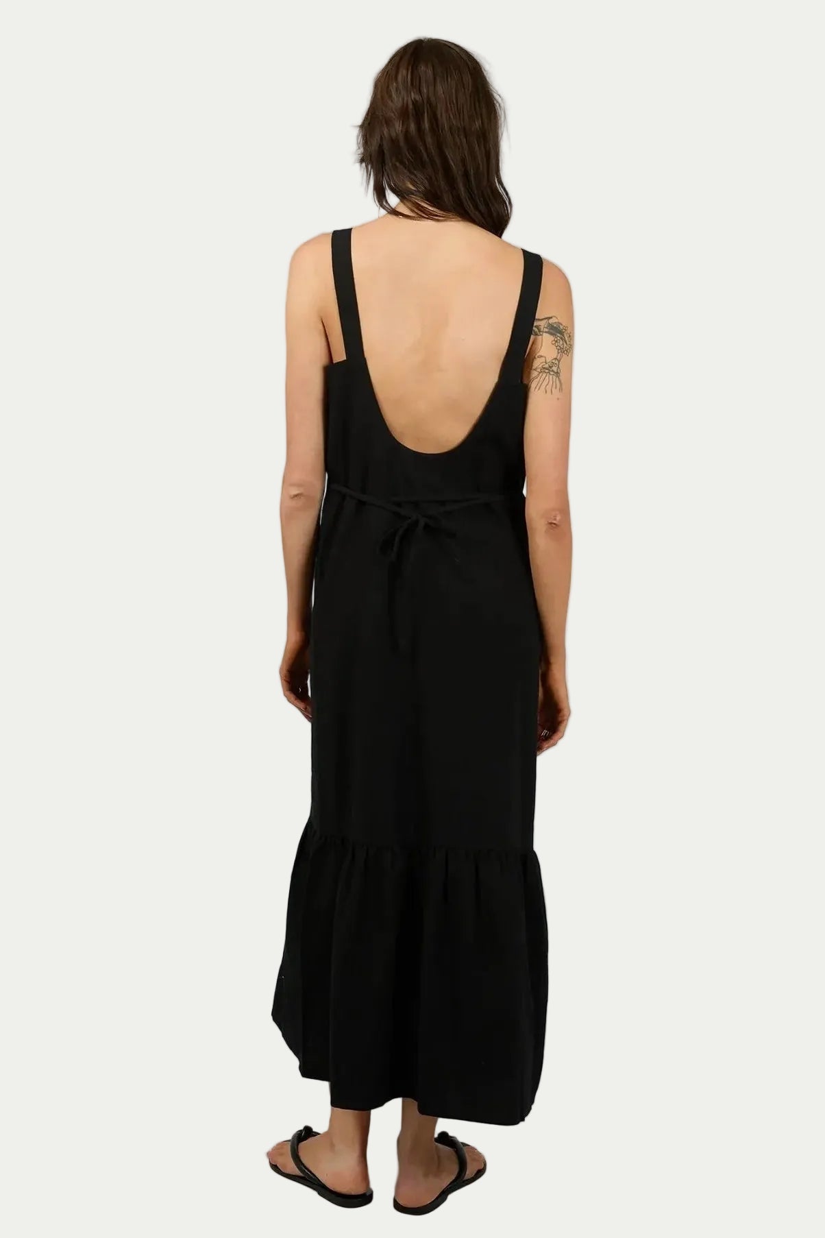 SILENT THEORY WILLA MAXI DRESS - BLACK - THE VOGUE STORE