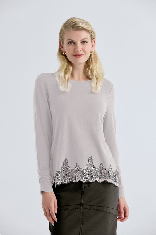 LANIA BELLE TOP - BLUSH - THE VOGUE STORE