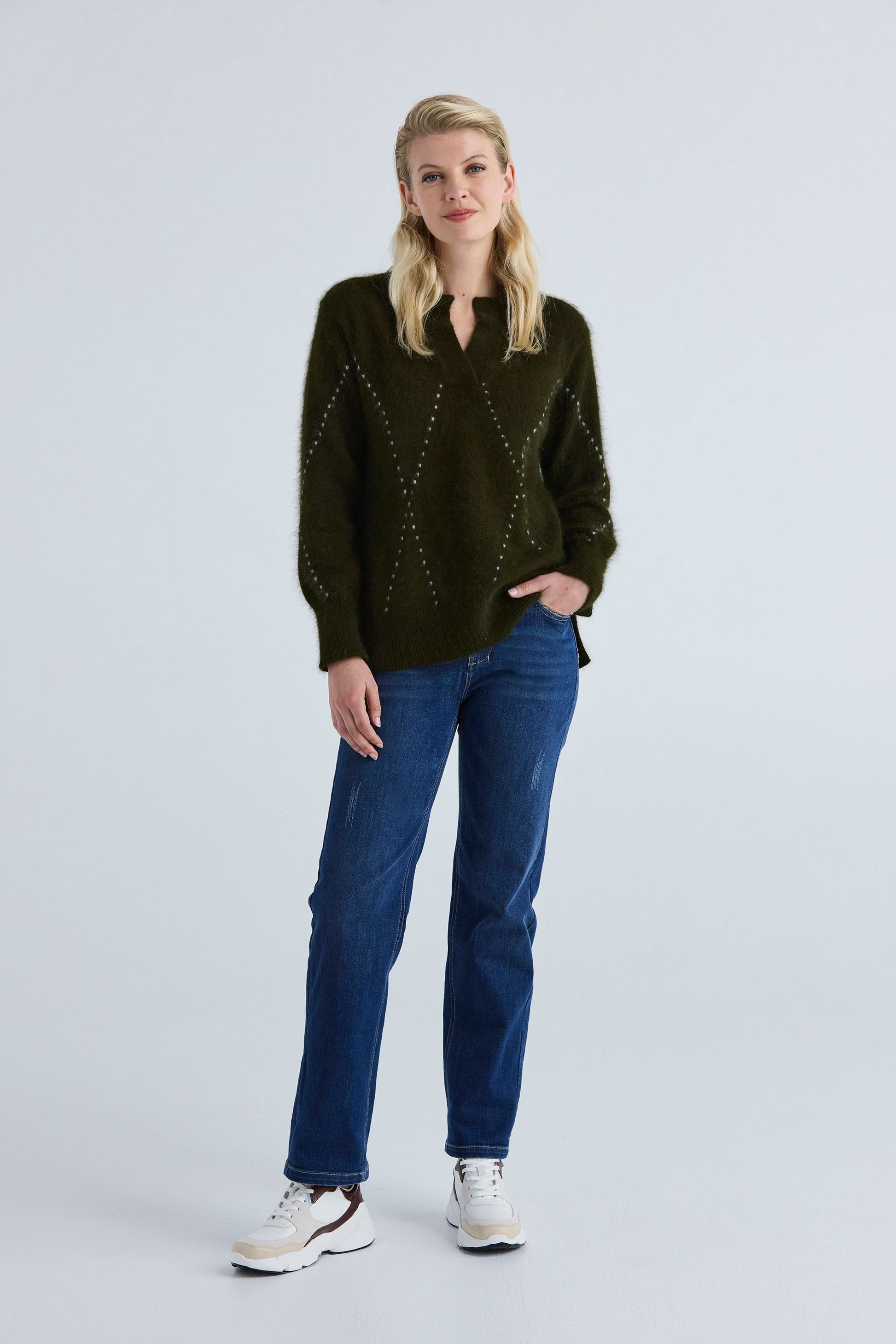 LANIA BEAU SWEATER - PINE - THE VOGUE STORE