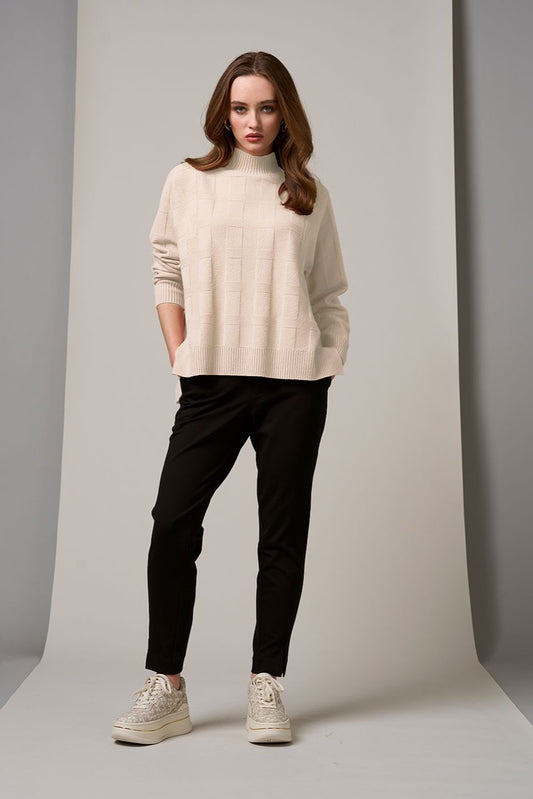 LOOBIES STORY PIPPA SWEATER - BONE - THE VOGUE STORE