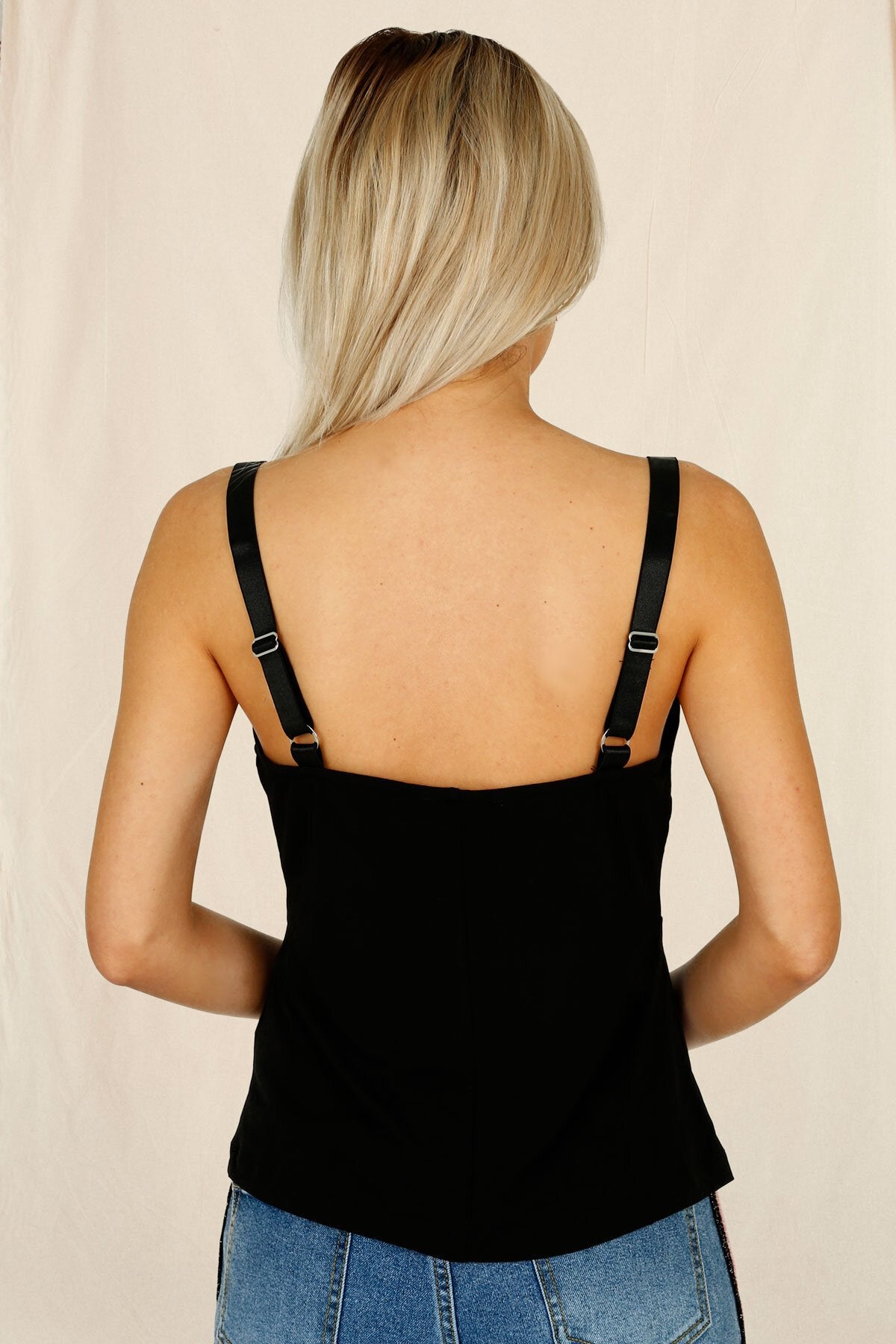CURATE CAMI THING CAMISOLE  - BLACK