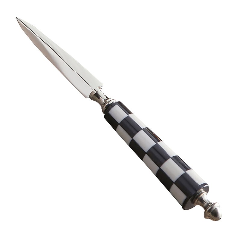 ARTISANAL ENVELOPE CUTTER - CHECKERED
