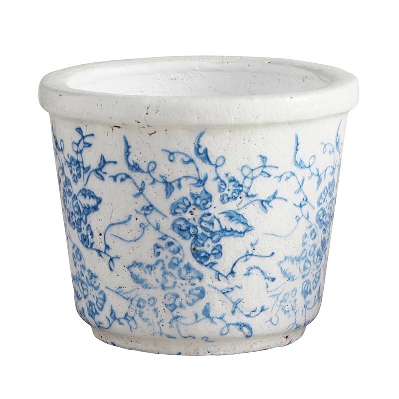 VINTAGE BLUE POT - SMALL