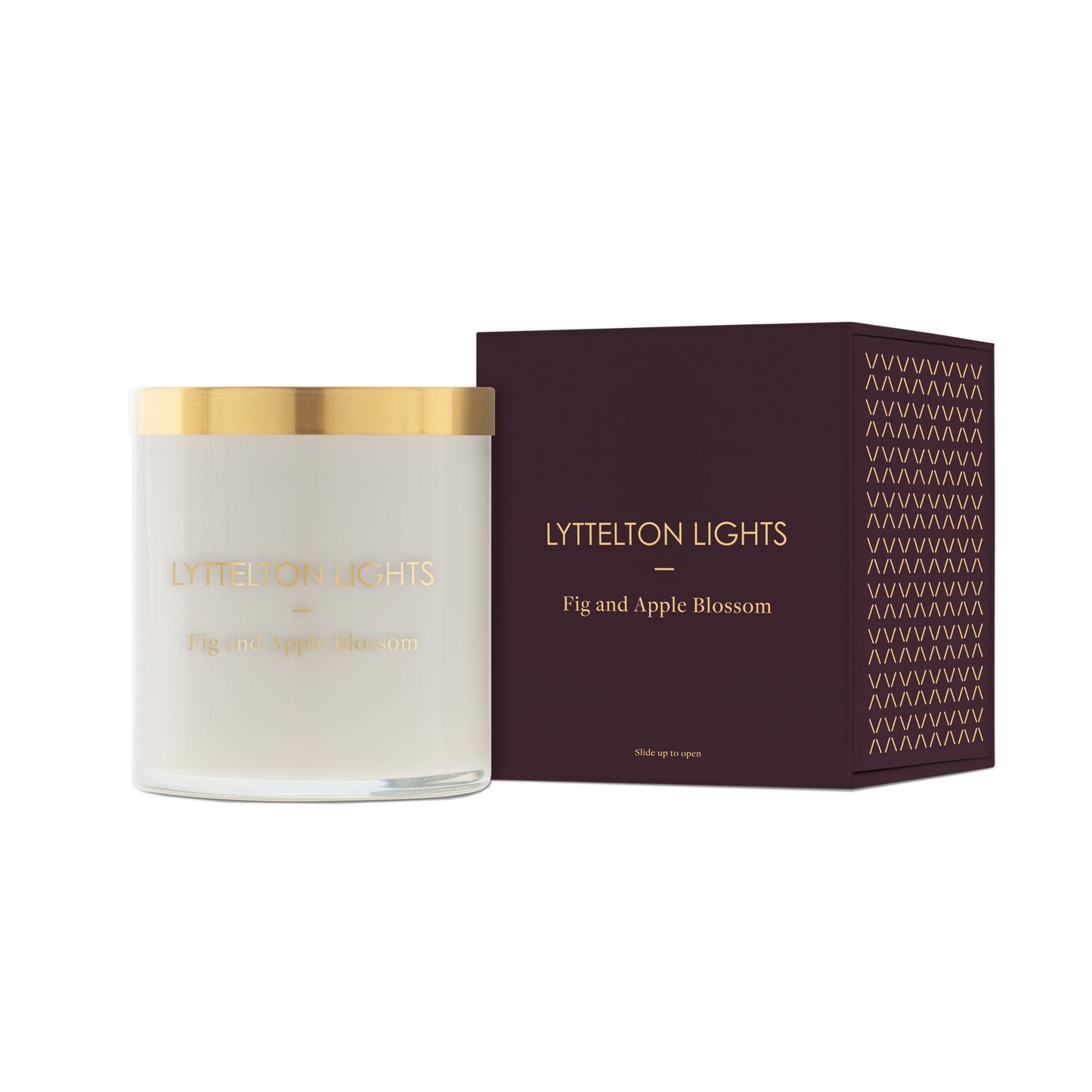 LYTTLETON LIGHTS FIG & APPLE BLOSSOM CANDLE - LARGE