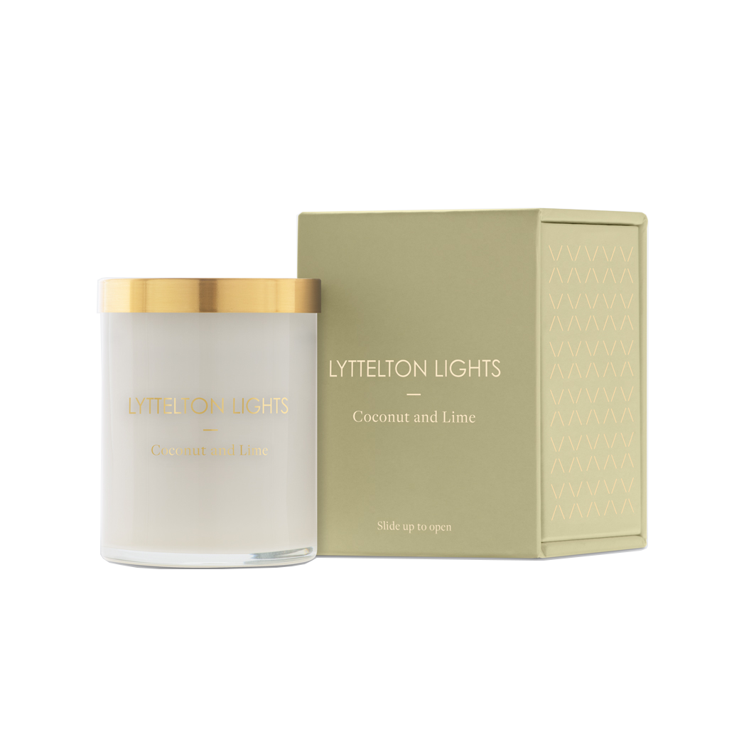 LYTTLETON LIGHTS COCONUT & LIME CANDLE - SMALL