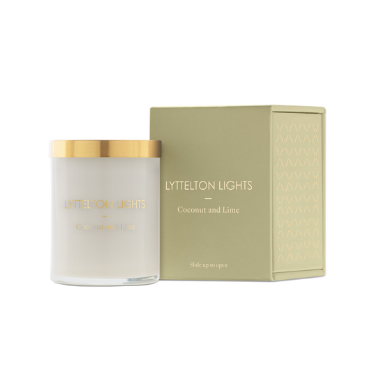 LYTTLETON LIGHTS COCONUT & LIME CANDLE - SMALL