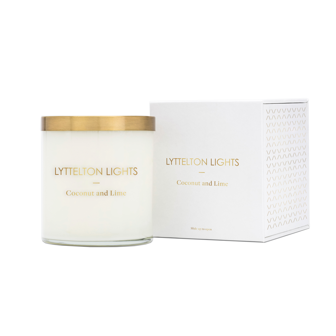 LYTTLETON LIGHTS COCONUT & LIME CANDLE - LARGE