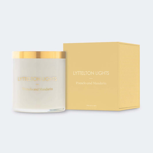 LYTTLETON LIGHTS POMELO & MANDARIN CANDLE - LARGE