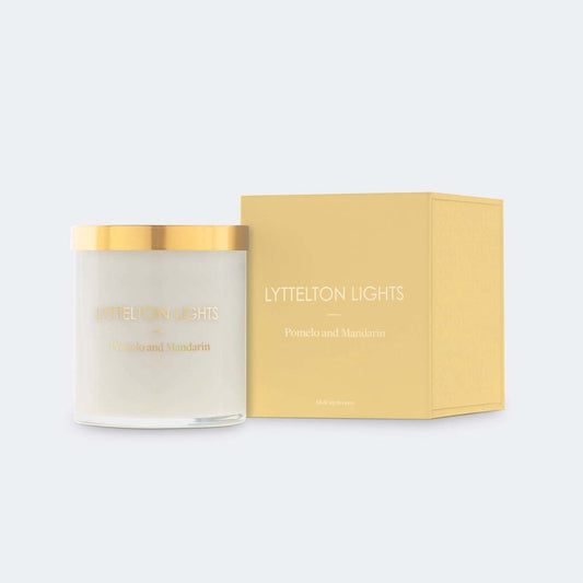 LYTTLETON LIGHTS POMELO & MANDARIN CANDLE - MEDIUM